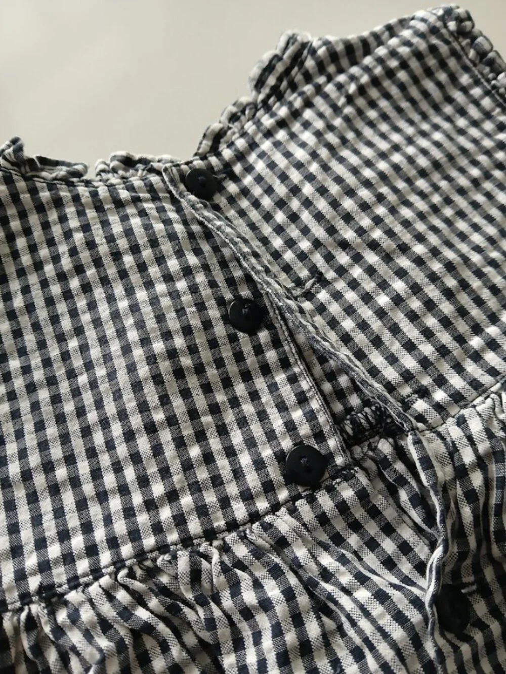 Baby Place by Children's Place Gingham Dress 2pc set 12mo - Picture 6 of 6